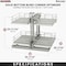 Rev-A-Shelf Steel, Gray, 26.4 in W, 23.66 in H, 20.4 in L, Gray 53PSPE-15SC-GR - alternate 3
